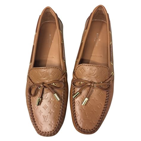 louis vuitton pre-loved loafers & slippers uae